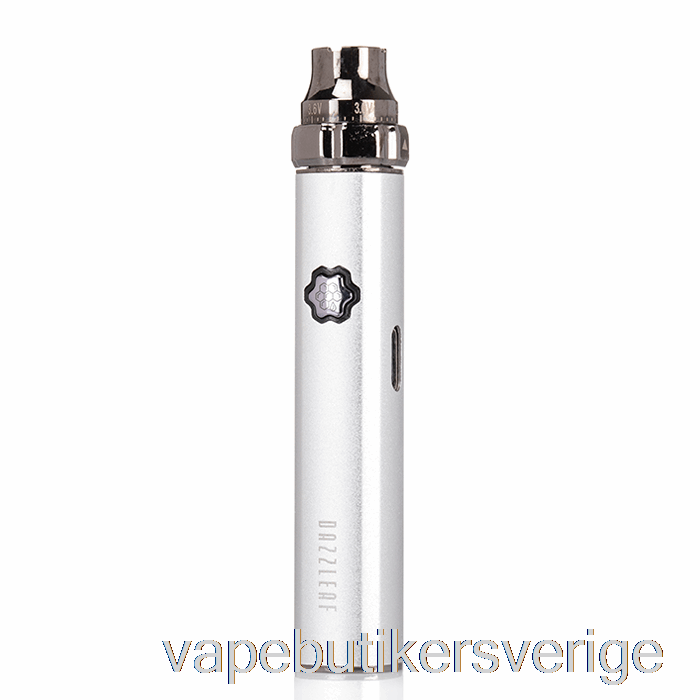 Vape Sverige Dazzleaf Squarii Top Twist 510 Batteri Silver